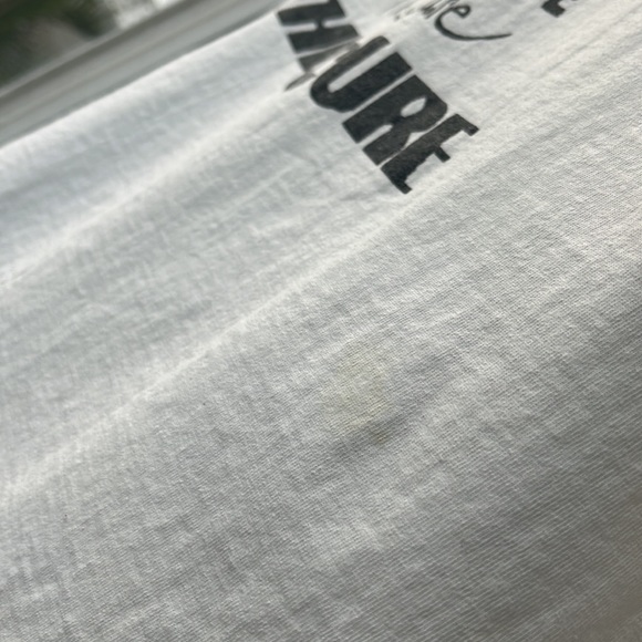 💥RARE Vintage 90’s The CURE White Ringer - Picture 14 of 16